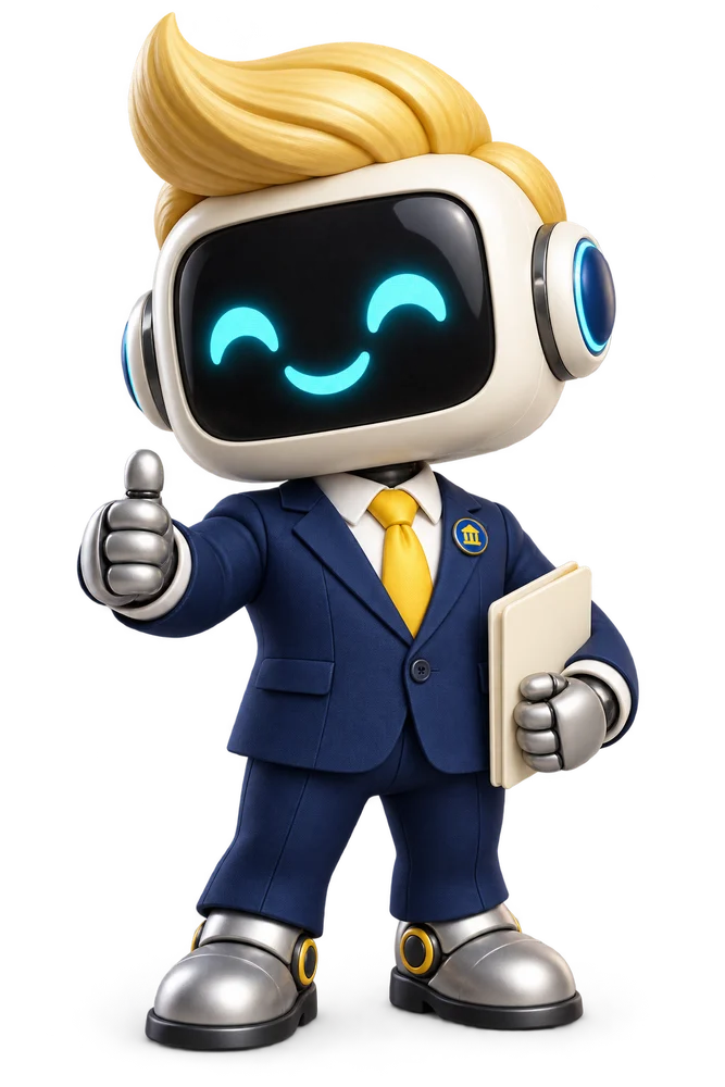 Jev, the robot mayor overseeing the city